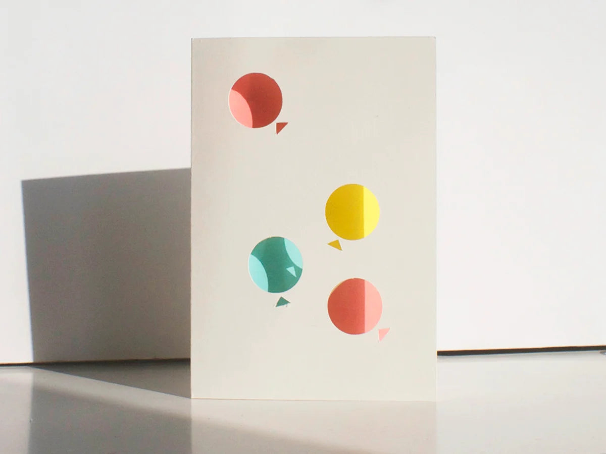 2 x Blow Balloons Cards