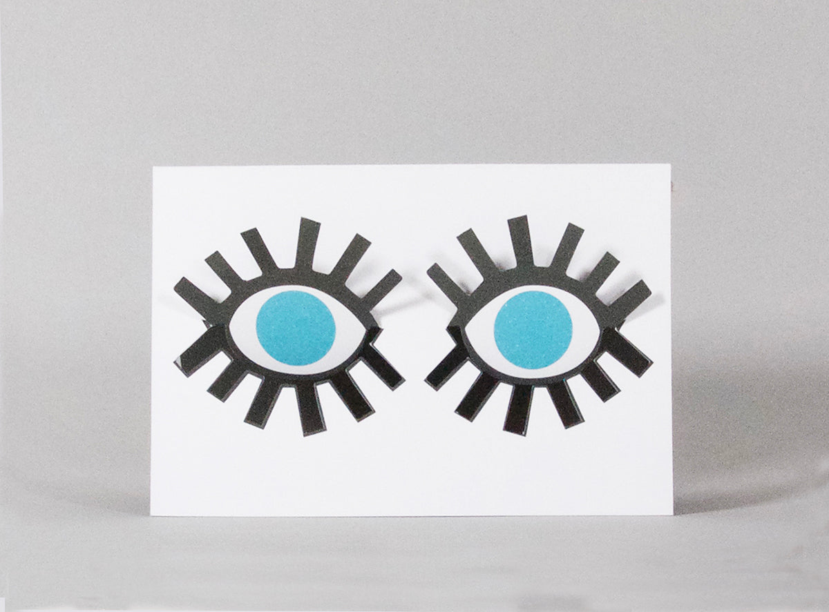 2x Blink Blink Eye Cards