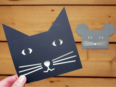 2 x The Black Cat Cards