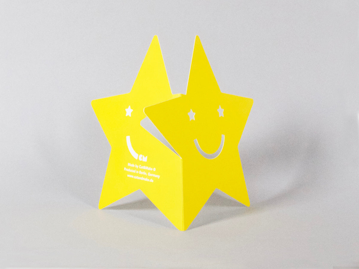 2 x Happy Star Cards
