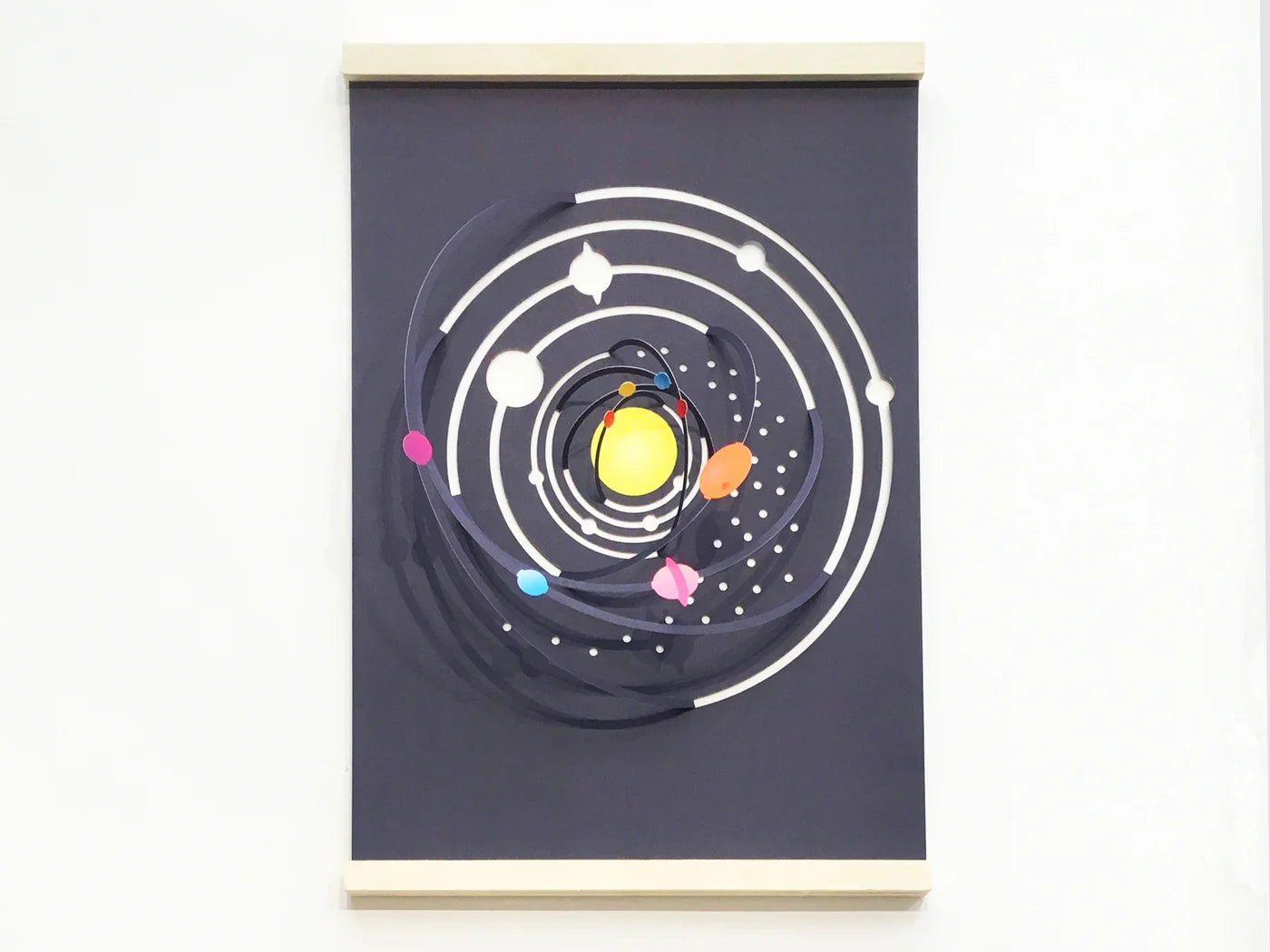 A3 Fold Out Solar System Poster