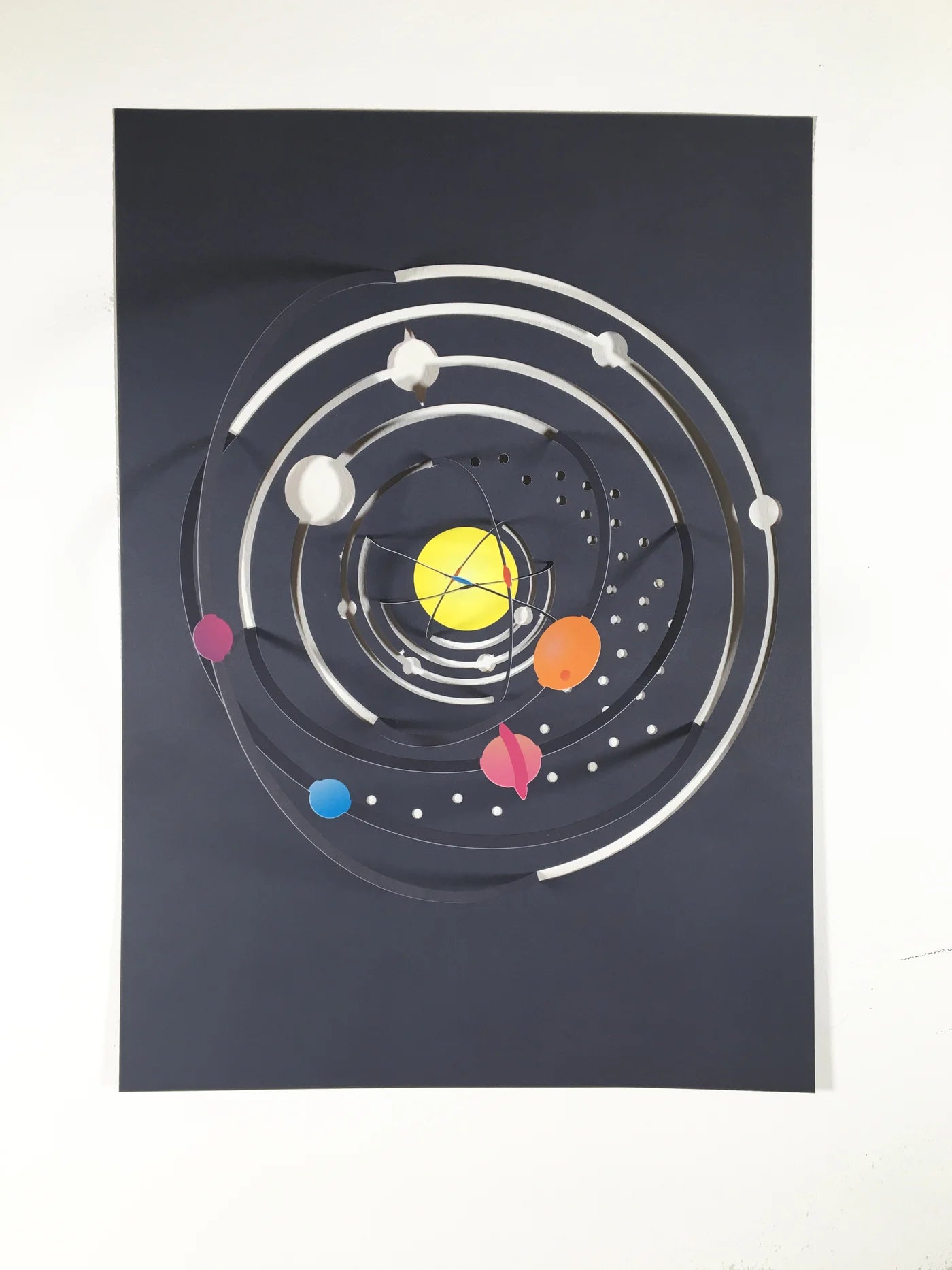 A3 Fold Out Solar System Poster
