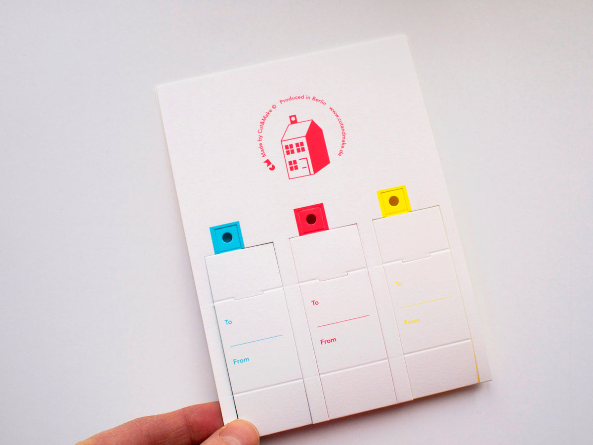 2 x House Tags Set