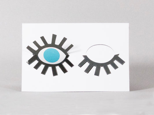 2x Blink Blink Eye Cards