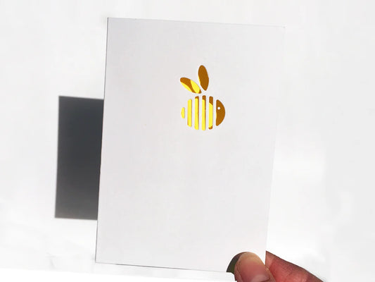 2 x Bumblebee Cards