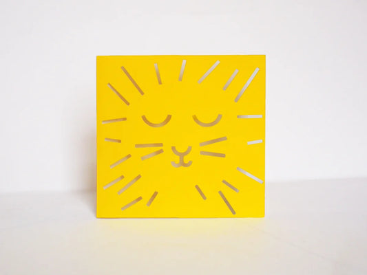 Two Sleepy Lion Cards
