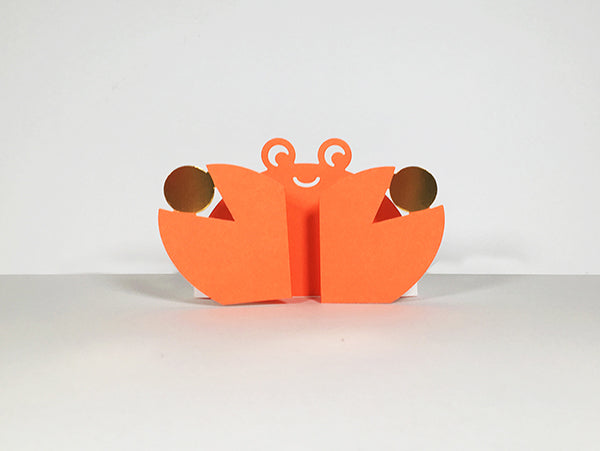 2 x Crab Cards - Snip Snap